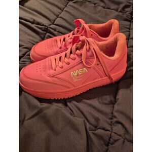 NASA Bright Pink Tennis Shoes-Size 6.5 Womens